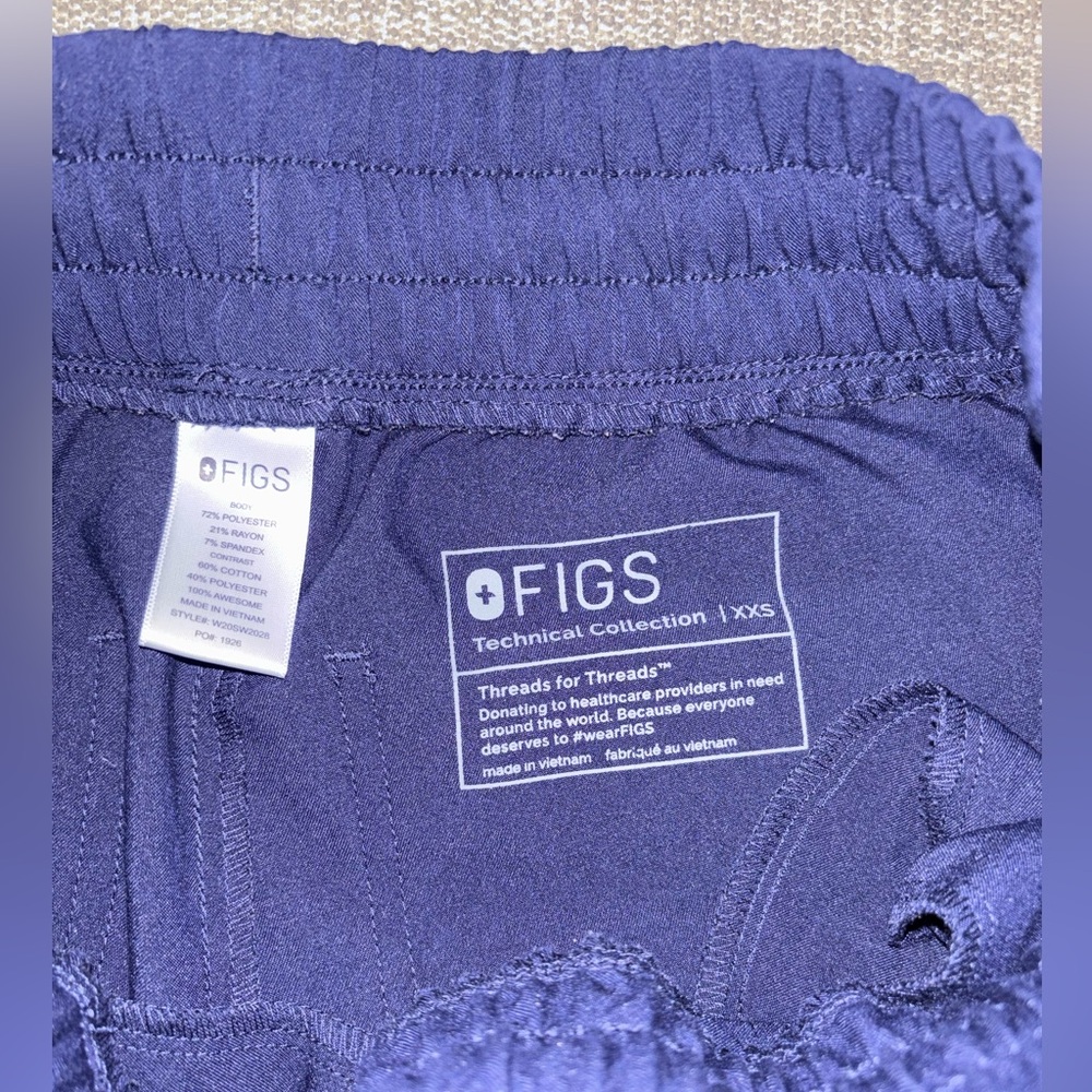 Figs Zamora Joggers in Navy Blue